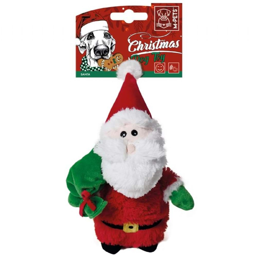 10649399 M-Pets Chrıstmas Santa Köpek Oyuncağı