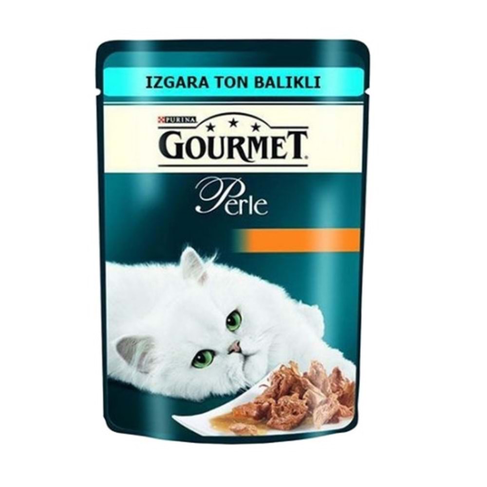 Gourmet Perle Izgara Ton Balıklı Pouch Kedi Maması 85 Gr