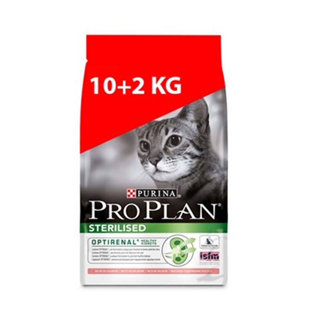 Pro Plan Somonlu Kısırlaştırılmış Kuru Kedi Maması 10+2 Kg