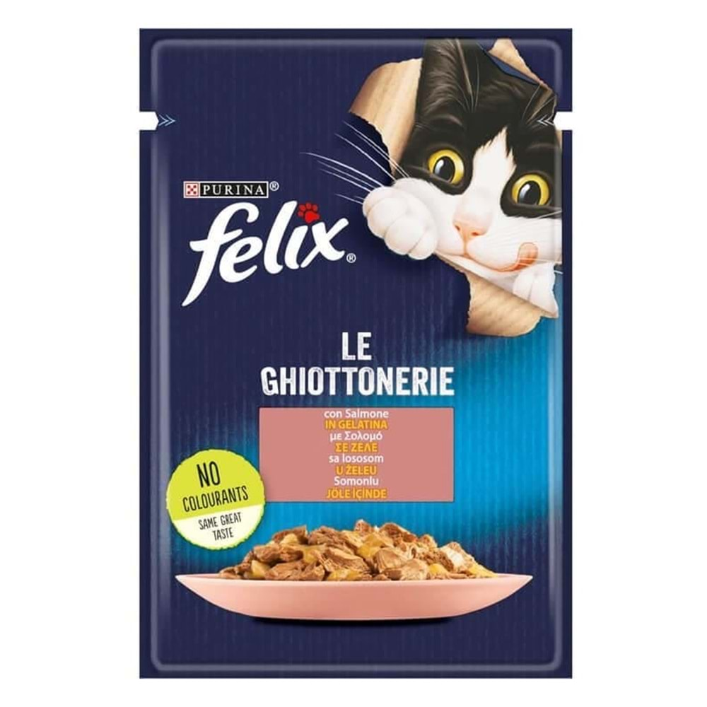 Felix Somonlu Yaş Kedi Konservesi 85gr