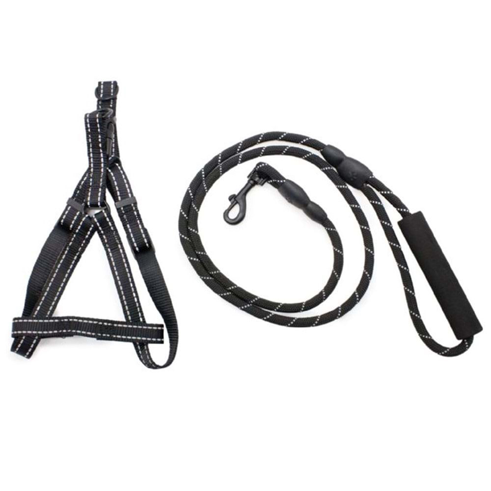 DOGLİFE KÖPEKLER İÇİN GÖĞÜS+FİTİL GEZDİRME TASMASI 8MM