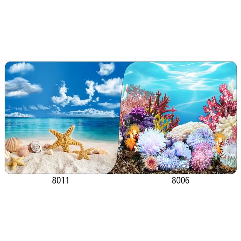 Plastik Poster Mercan 50Cm