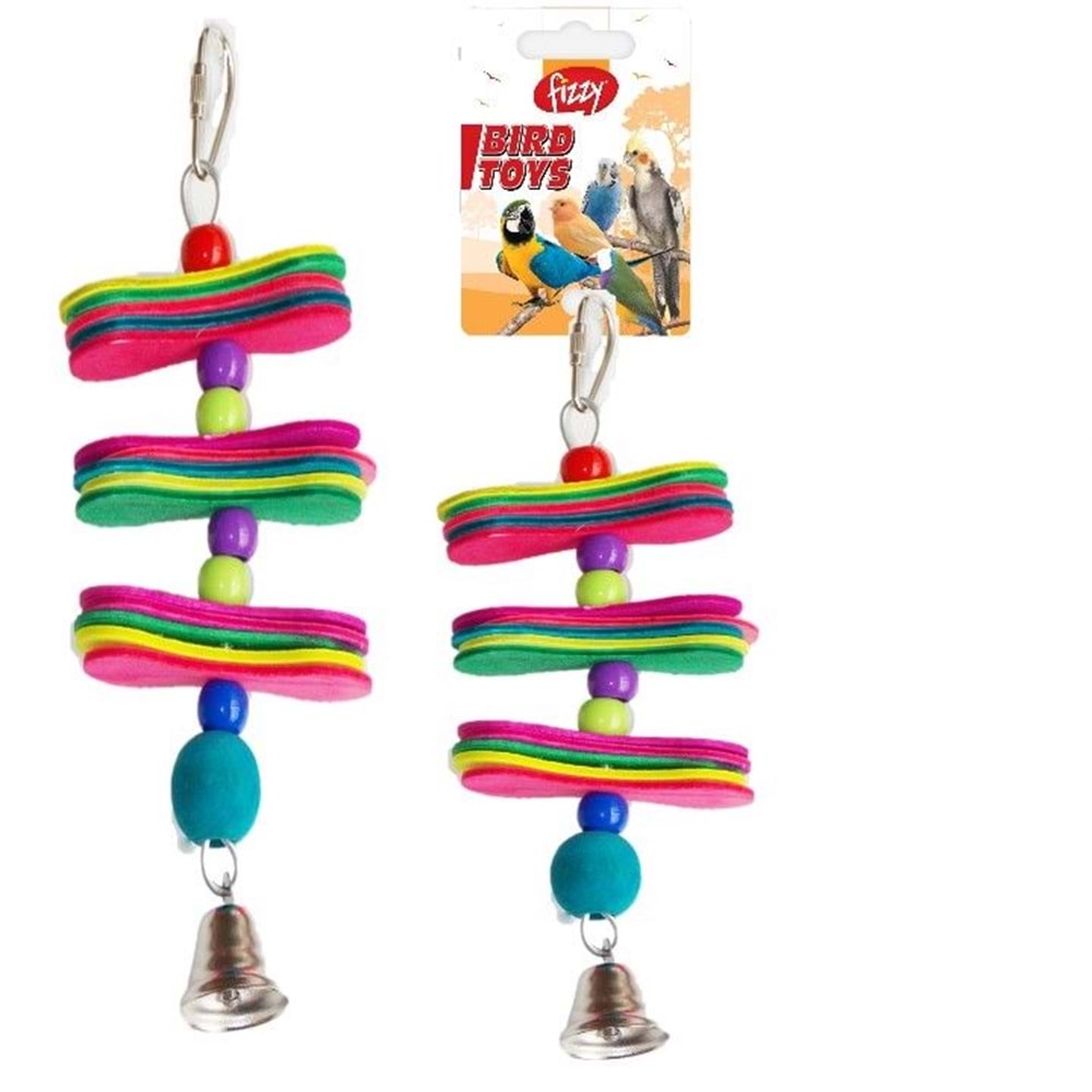 Fizzy Kuş Oyuncagı Zilli Çubuklar