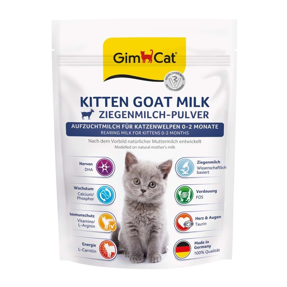 Gimcat Kedi Süt Tozu Goat Milk 200 Gr