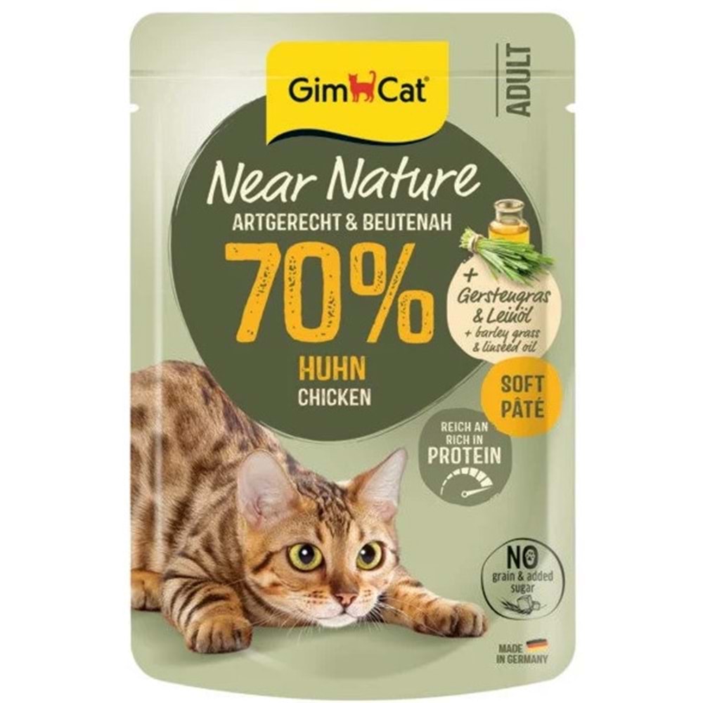 Gimcat Near Nature Tavuklu 85 Gr