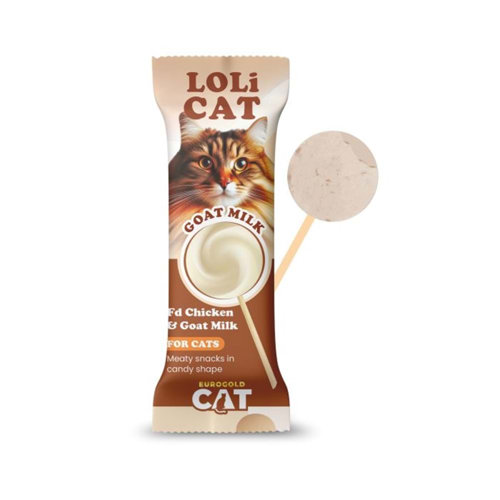 EuroGold Cat LoliCat FD Kedi Ödülü Keçi Sütlü 1,5 Gr