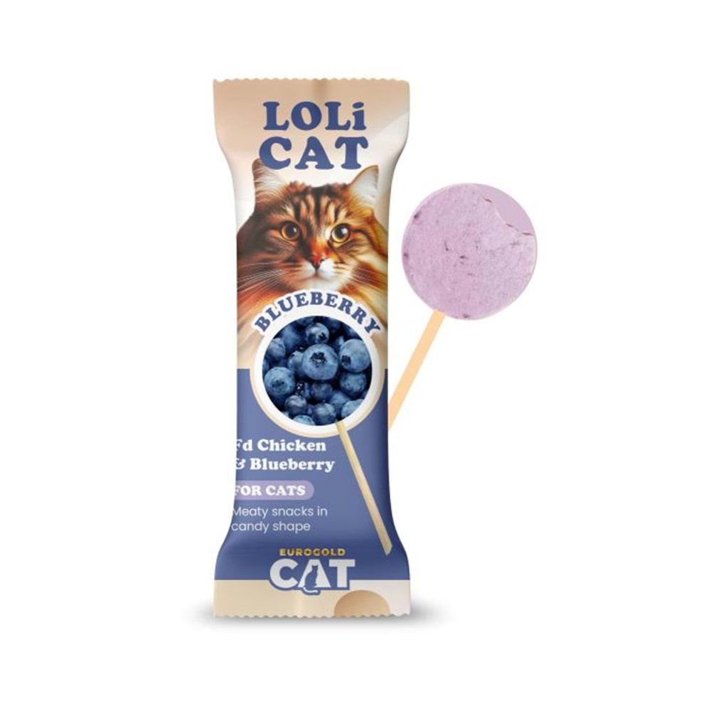 EuroGold Cat LoliCat FD Kedi Ödülü Yaban Mersini 1,5 Gr