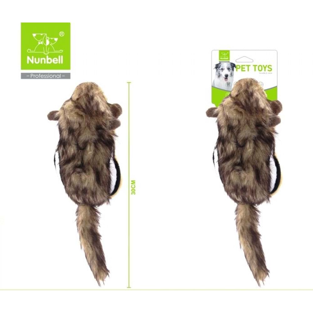 Nunbell Köpek Oyun. Peluş Sincap