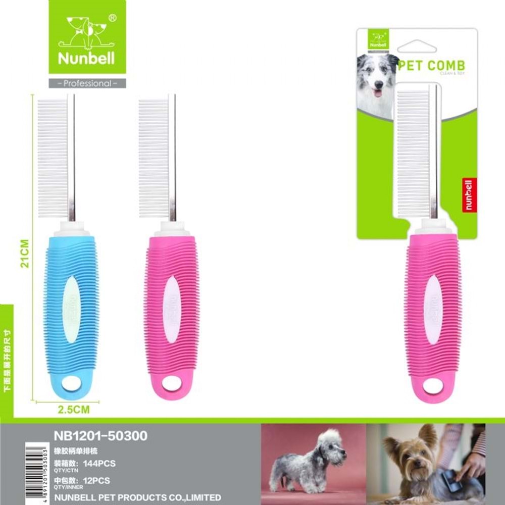 Nunbell Kıtık Tarak Tek Taraflı