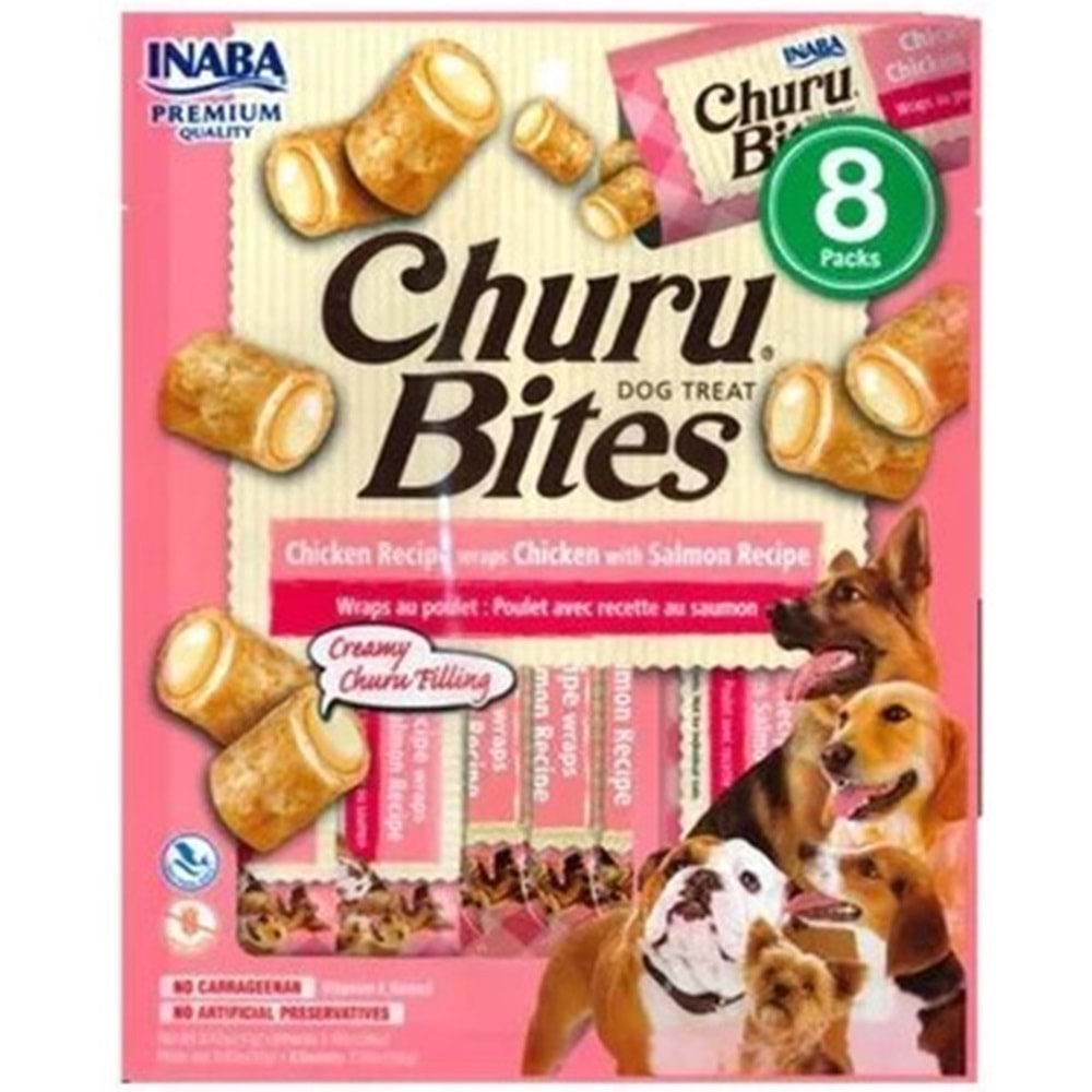 Churu Rolls For Dog Chicken Recipe Wraps Chicken With Salmon Recipe