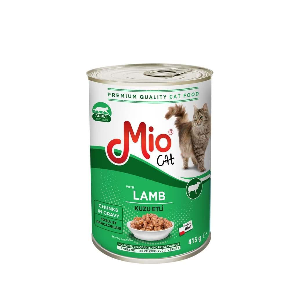 Mio 415 gr Kedi - Kuzu Etli