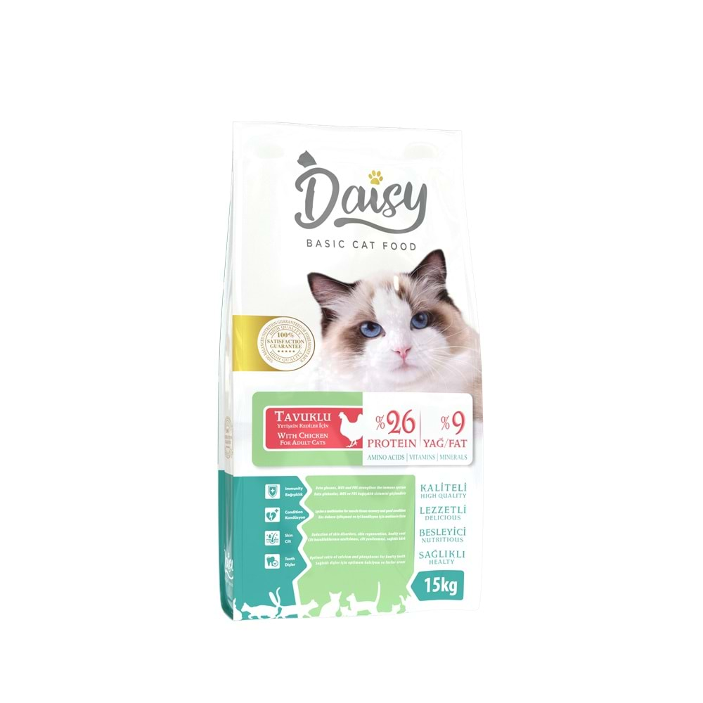 Daisy Basic Tavuklu Kedi Açık Mama 1Kg