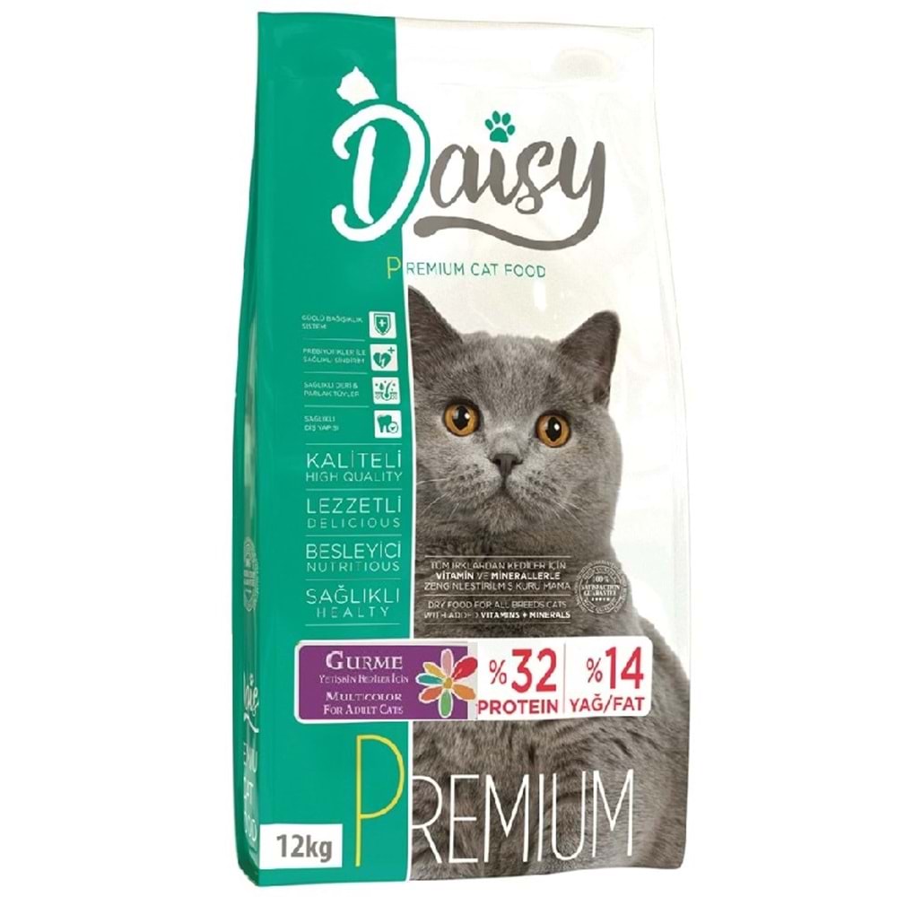 Daisy Premium Multicolor Kedi Açık Mama 1Kg