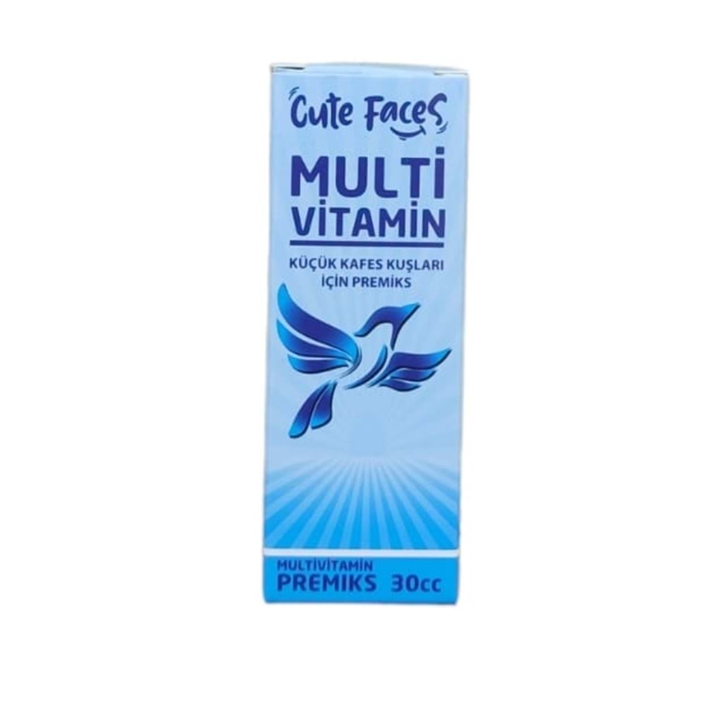 Cute Faces Multivitamin Premiks 30cc