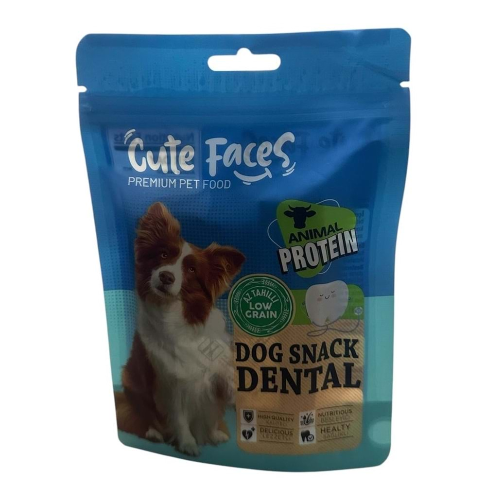 Cute Faces Dog Dental 80 Gr