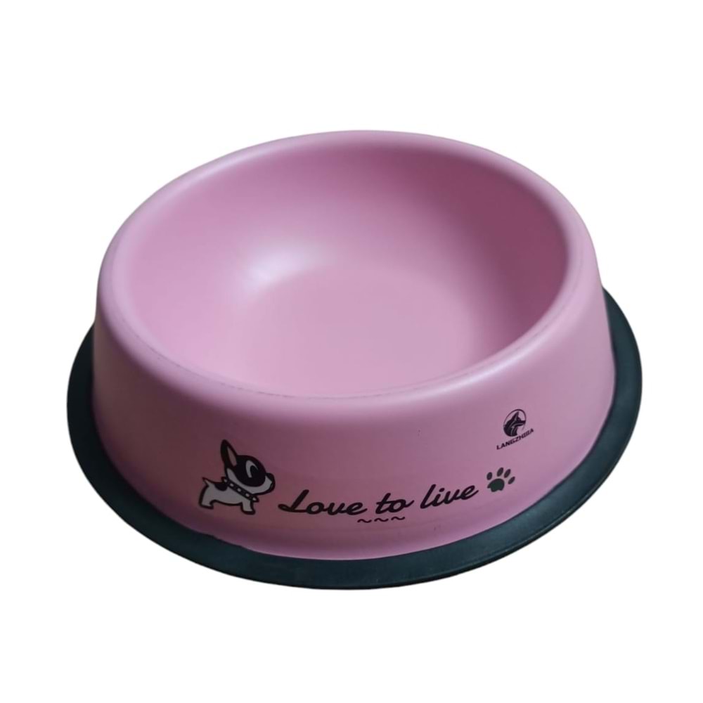 Renkli Mama Kabı 18 cm