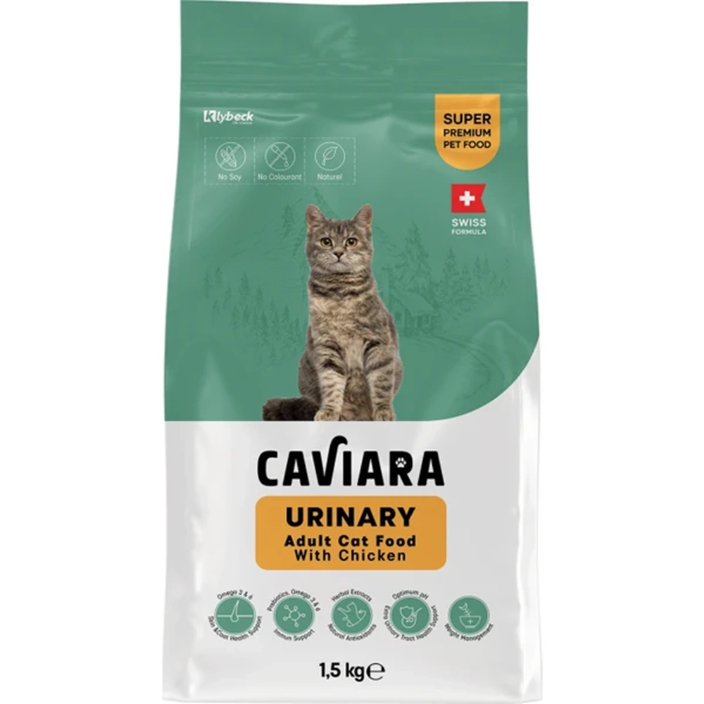 Caviara Üriner Tavuklu Yetişkin Kedi Maması 1,5 Kg