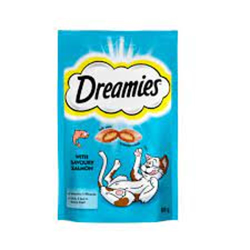 Dreamies Somonlu Kedi Ödül Maması 60 gr