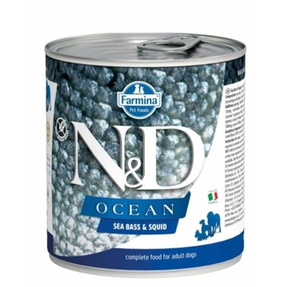 N&D Ocean Cod & Squıd Köpek Konserve 285 Gr