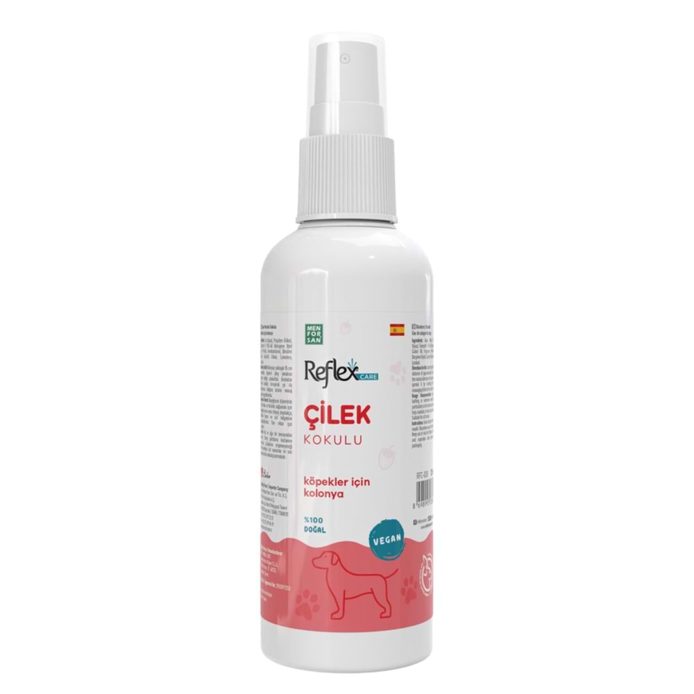 Reflex Care Çilek Kokulu Köpek Kolonyası 125ml