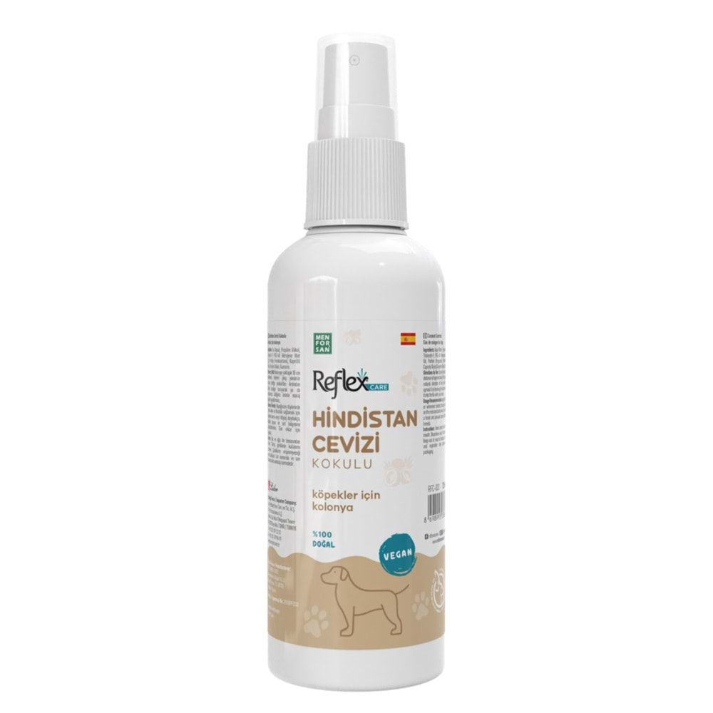 Reflex Care Hindistan Cevizi Kokulu Köpek Kolonyası 125ml