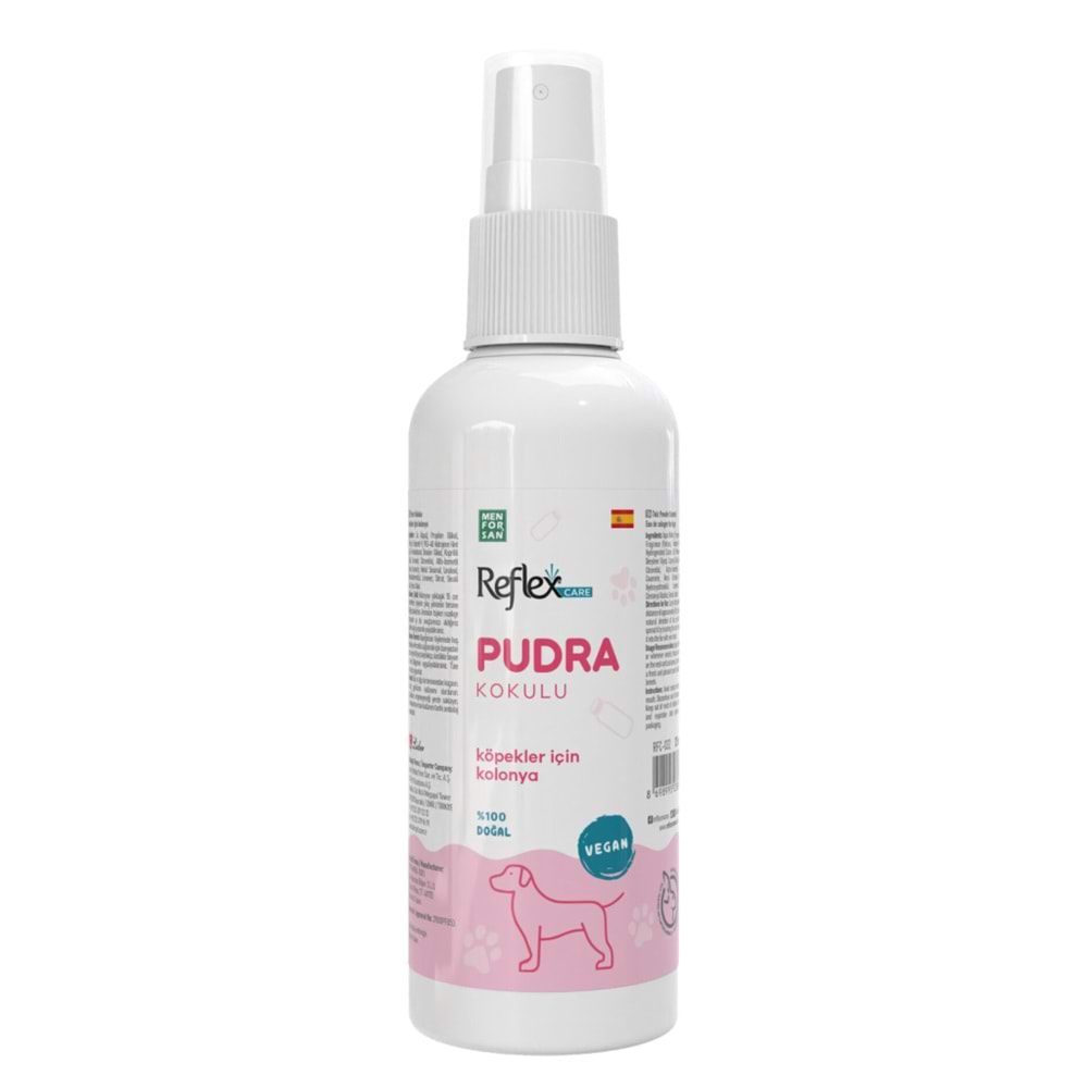 Reflex Care Pudra Kokulu Köpek Kolonyası 125ml