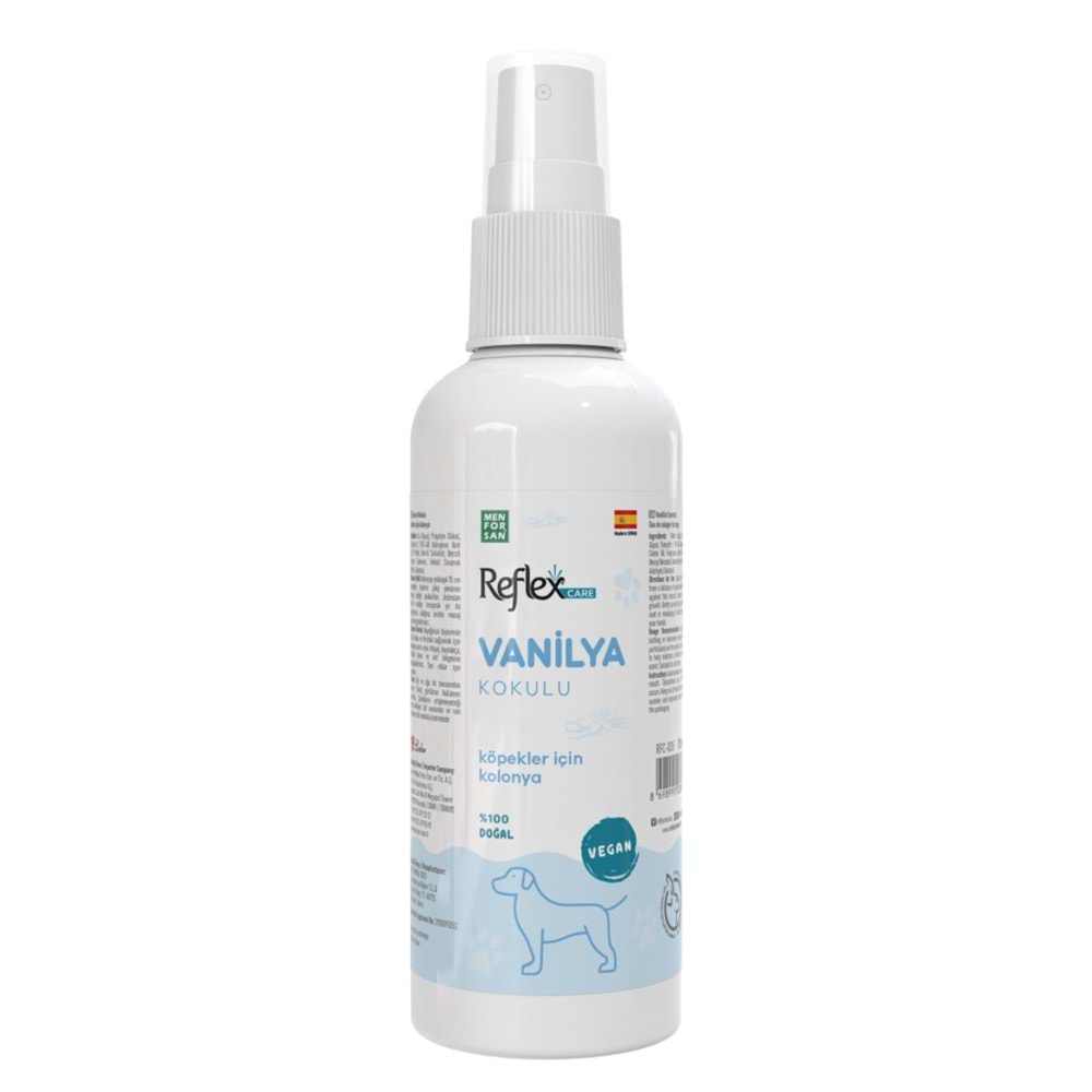 Reflex Care Vanilya Kokulu Köpek Kolonyası 125ml