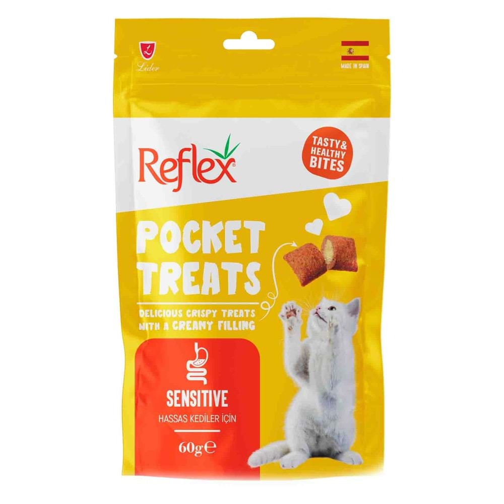 Reflex Pocket Treats Sensitive 60G