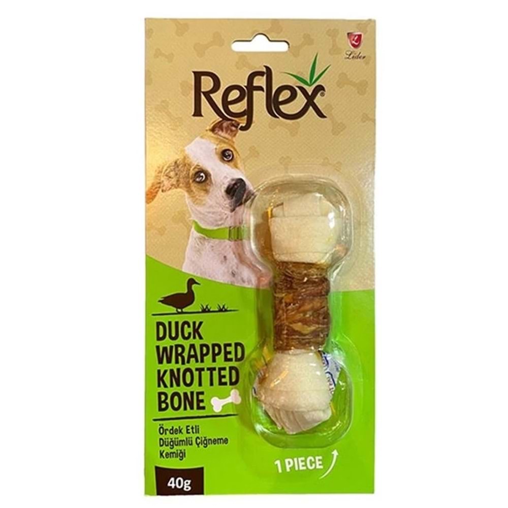 Reflex Ördek Etli Düğümlü Kemik 40 Gr.