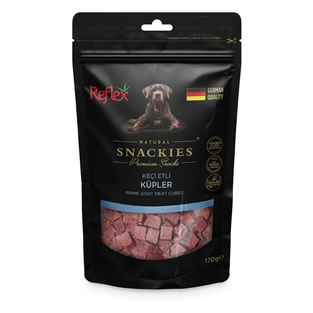 Reflex Snackıes Keçi Etli Küpler 170 G