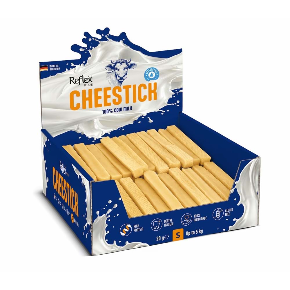 Reflex Plus CheeseStick %100 Sütlü Köpek Ödül Çubuğu 20 gr