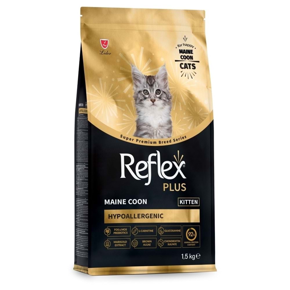 Reflex Plus Hipoalerjenik Maine Coon Yavru Kedi Maması 1,5kg