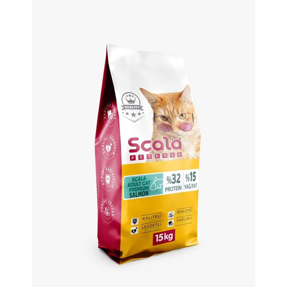 Scala Adult Cat Premium 32/15 Salmon 15 Kg