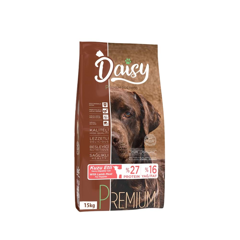 Daisy Premium Kuzulu Puppy Açık Taze 1 Kg