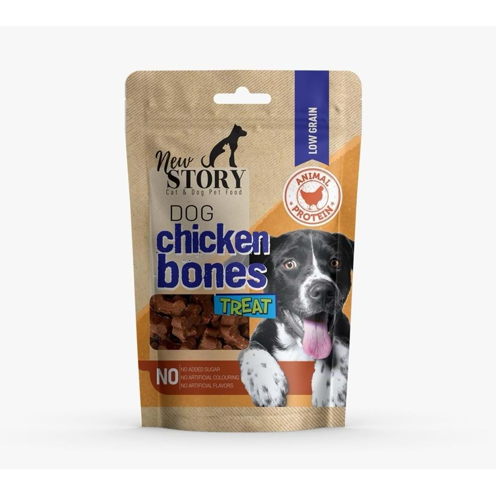 New Story Dog Chicken Bones 80 Gr