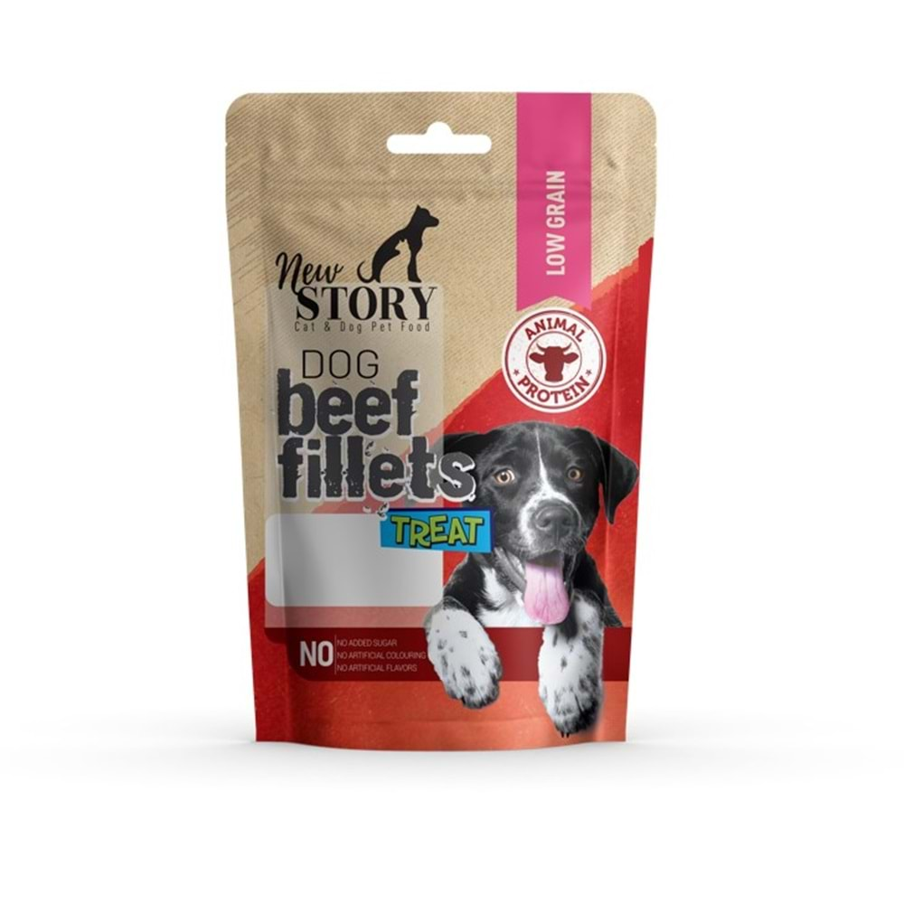 New Story Dog Beef Fillets 80 Gr