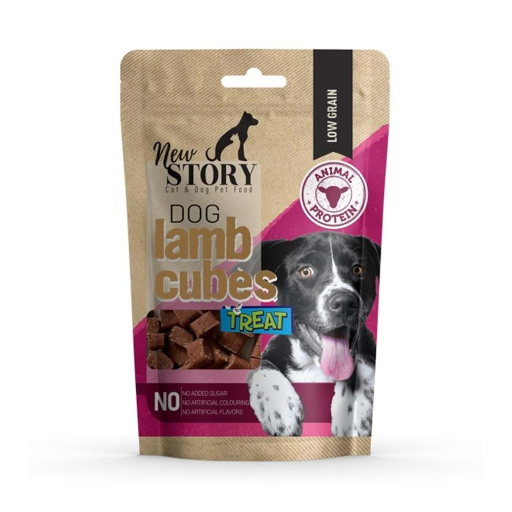 New Story Dog Lamb Cubes 80 gr