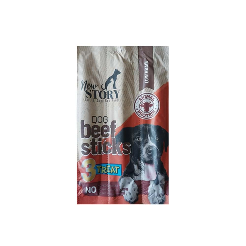 New Story Dog Beef Stick 3*11 gr