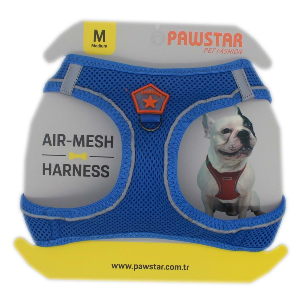 Paw Star Air Mesh Göğüs Tasma (Düz Renk)