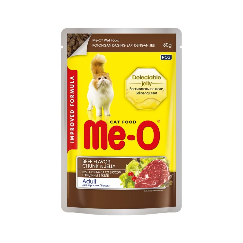 ME-O DANA ETLİ KEDİ YAŞMAMA 80GR