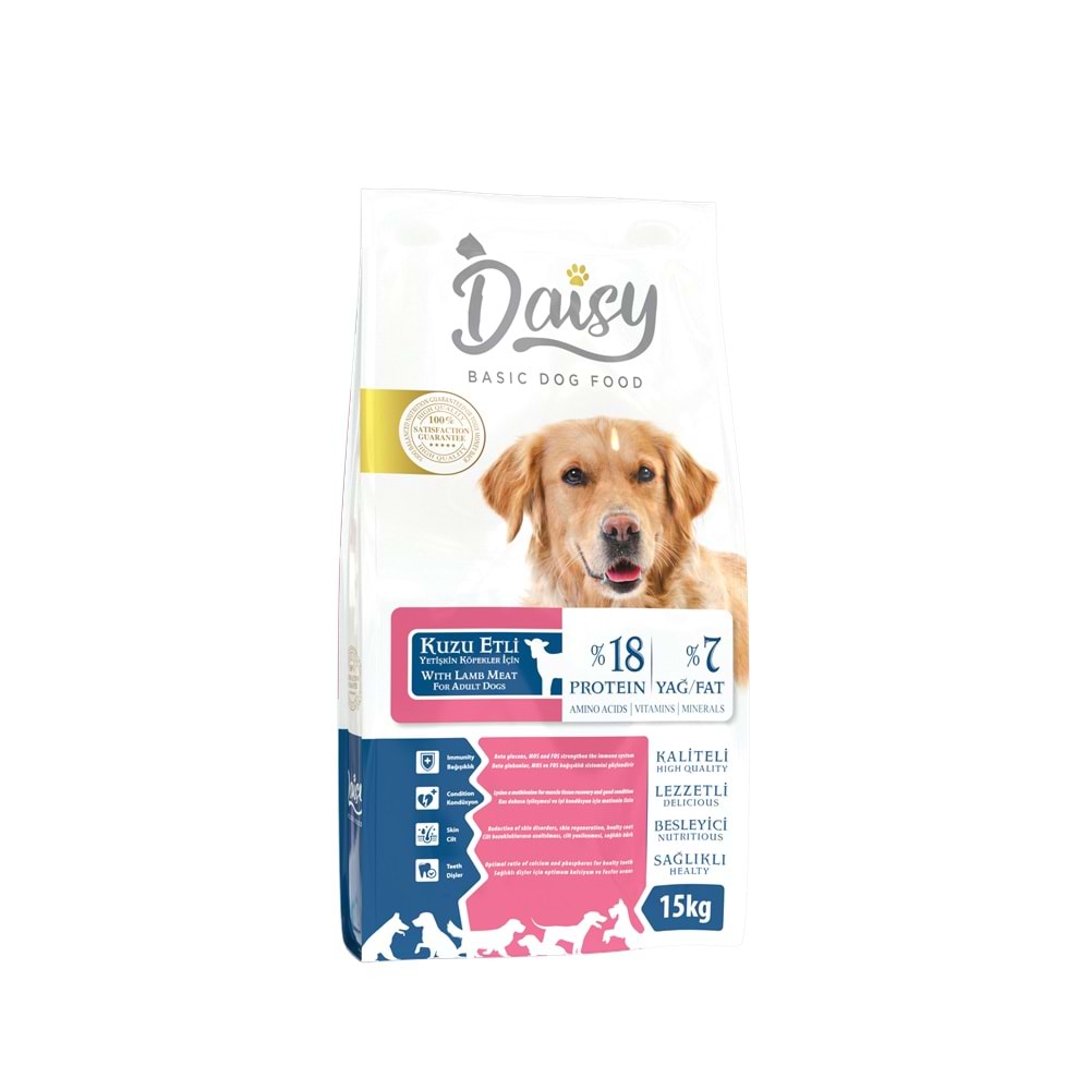 Daisy Basic Kuzulu Yetişkin Köpek Açık Taze 1Kg