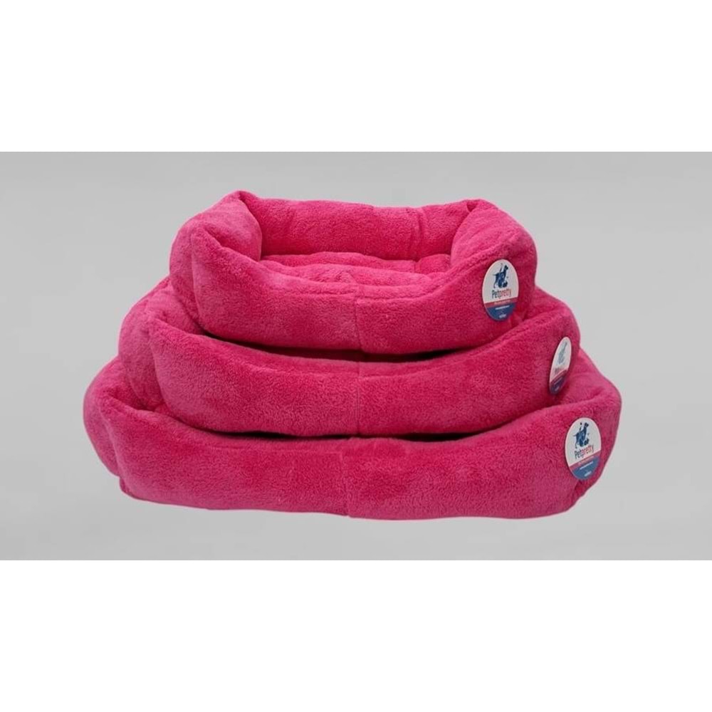 Pet Pretty Peluş Koltuk Yatak 3 Lü Seri Pembe
