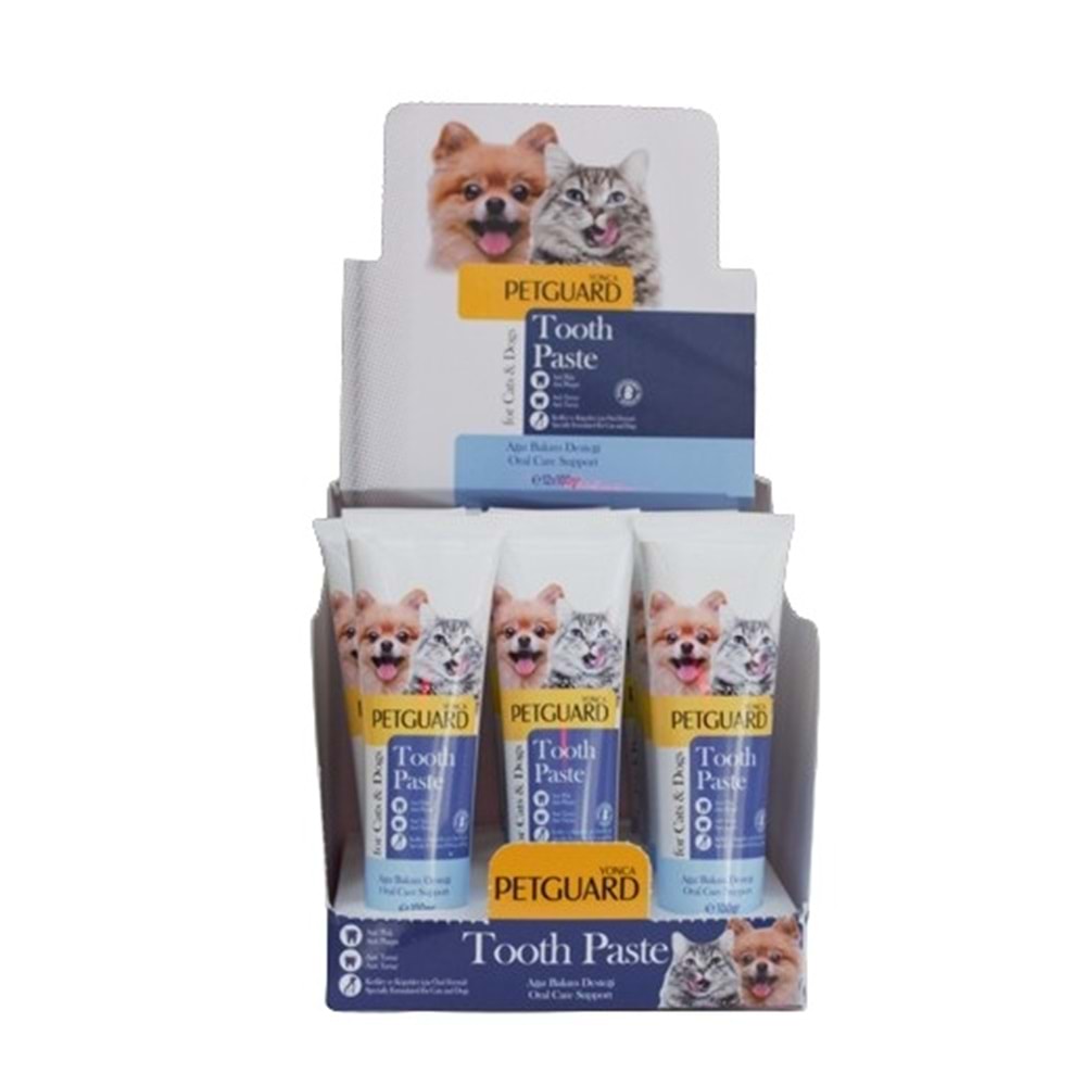 Petguard Diş Macunu Kedi Köpek 100 Gr