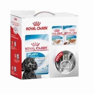 Royal Canin Mini Puppy 2 Kg + 6 Adet Yaş Mama + 8 Oz. Mama Tası (Premia Bundle)