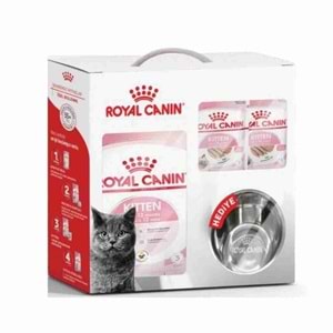 Royal Canin Kitten 2 Kg + 6 Adet Yaş Mama + 8 Oz. Mama Tası (Premia Bundle)