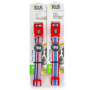 ALLY PAWS DOG COLLAR MEDIUM 2CMX35-50CM