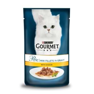 Gourmet Perle Izgara Tavuk Etli Pouch Kedi Maması 85 Gr