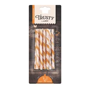 M-PETS TRUSTY CHICKEN TWISTED STICKS 10LU 55GR/12,7CM