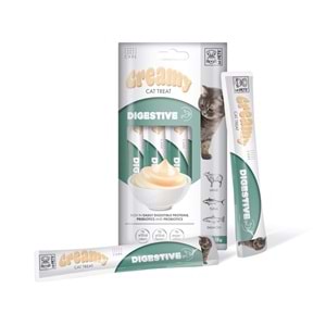 M-Pets Dıgestıve Fonksiyonel Creamy Kedi Ödülü 4X15Gr