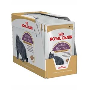 Royal Canin British Shorthair Yaş Mama Pouch 85gr